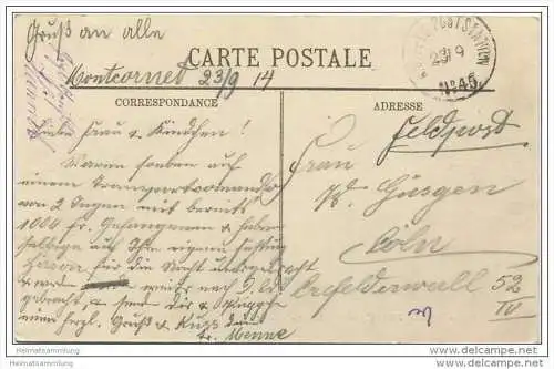 L' Armee francaise - Infanterie - Avant le Défilé - Feldpost