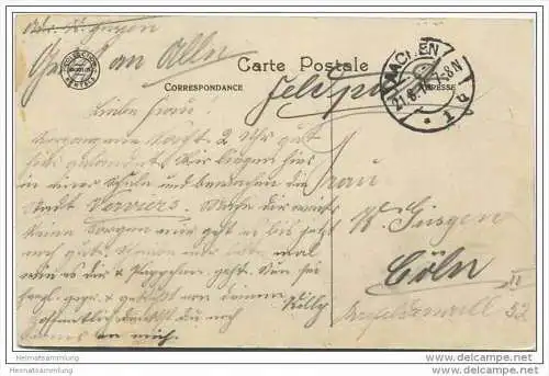 Verviers - Monument David - Feldpost