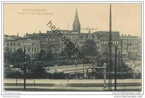 Cüstrin-Neustadt - Partie mit der Bahnhofsstrasse