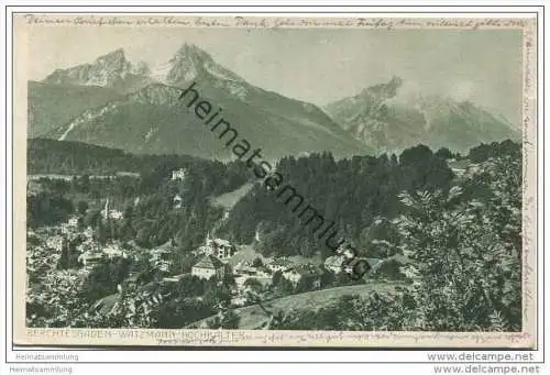 Berchtesgaden - Watzmann - Hochklamm
