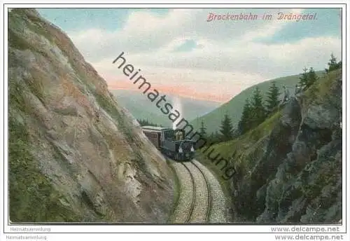 Brockenbahn im Drängetal