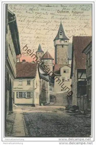 Ostheim vor der Rhön - Rossgasse