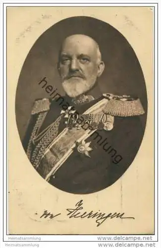 Generaloberst von Heeringen - Wohlfahrts-Karte des Vaterländischen Frauen-Vereins Charlottenburg