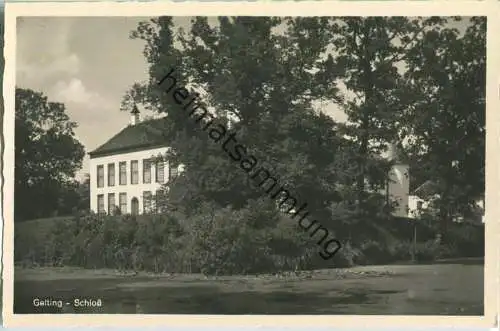 Gelting - Schloß - Foto-Ansichtskarte - Verlag Foto-Remmer Langballig - Serie Das schöne Angeln