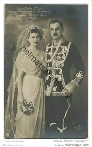 Prinz Ernst August Herzog zu Braunschweig und Lüneburg - Prinzessin Victoria Luise von Preussen