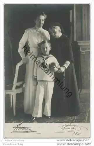 Prinzessin Victoria Königin von Schweden - Prinz Bertold Friedrich - Grossherzogin Luise von Baden