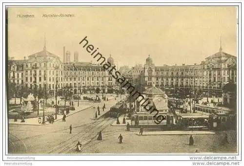 München - Karlstor-Rondell - Strassenbahn