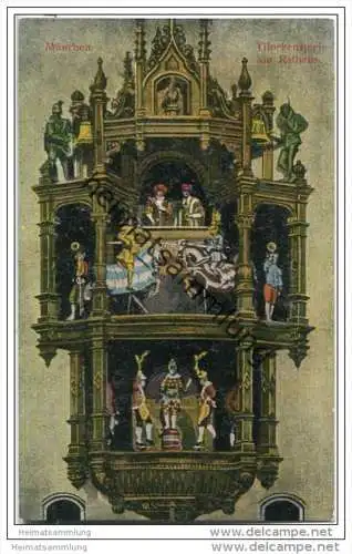 München - Glockenspiel am Rathaus
