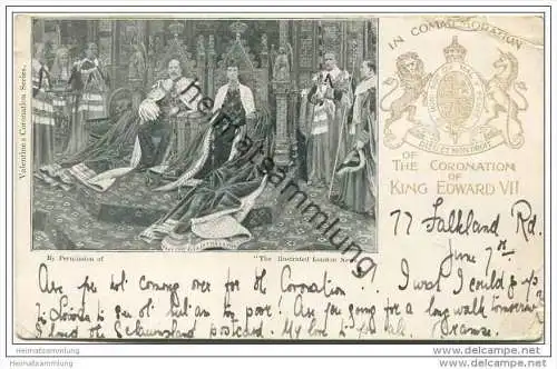 Grossbritannien - Krönung von Edward VII. 1902 - The Coronation of King Edward