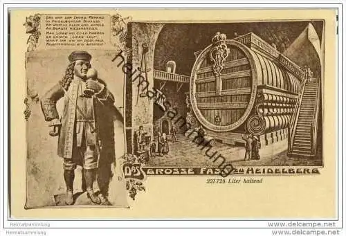 Heidelberg - Das grosse Fass