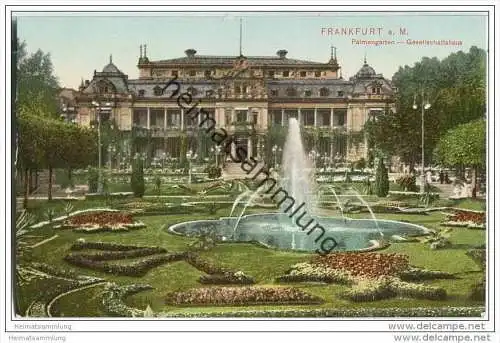 Frankfurt a. M. - Palmengarten - Gesellschaftshaus