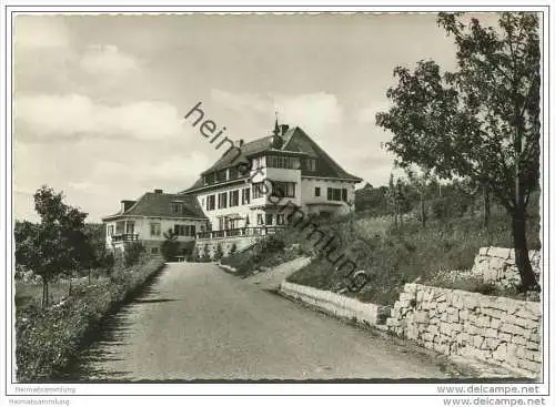 Unterleinleiter- Haus Franken - Jugendgesundheitsstätte - Foto-AK Grossformat 1966