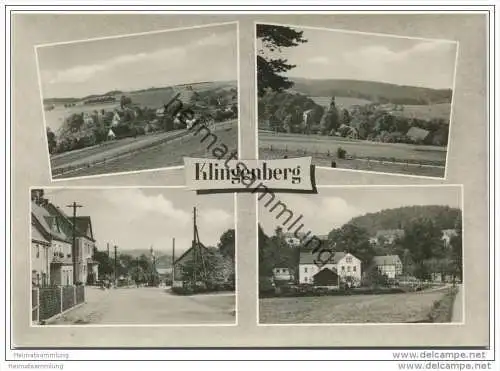 Klingenberg - Foto-AK Grossformat 1966