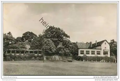 Herford am Stückenberg - Waldwirtschaft Bes. H. Steinmeyer - Foto-AK 50er Jahre