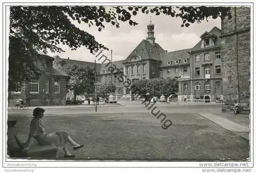 Herford - Rathaus - Foto-AK 50er Jahre