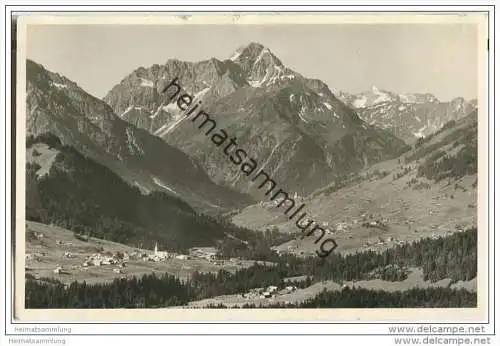 Kleinwalsertal - Riezlern - Hirschegg - Mittelberg - Foto-AK 50er Jahre