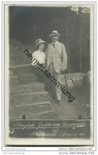 Okertal - Wasserfall Romkerhalle - Foto-AK