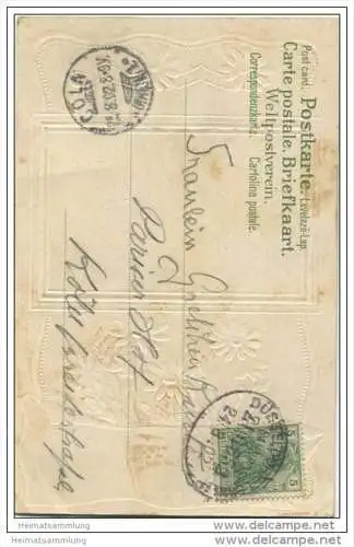 Solingen - Total - Bahnpoststempel Düsseldorf-Lennep Zug 552