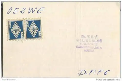 QSL - QTH - Funkkarte - F8PS - France - Langres - 1957