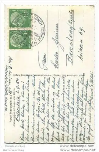 Hinterstein - Foto-AK