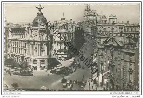 Madrid - Calle de Altalá y Gran Via