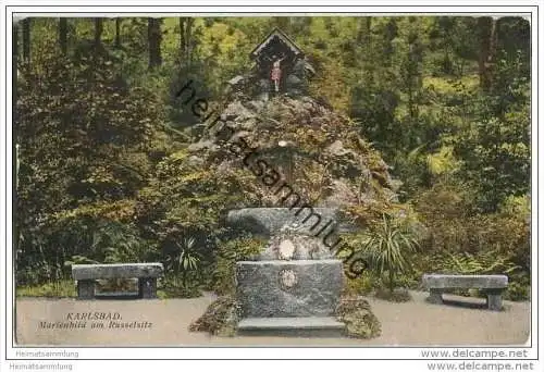 Karlovy Vary - Karlsbad - Marienbild am Russelsitz