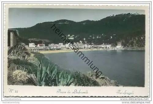 Playa de Llafranch - Palafrugell - Foto-AK
