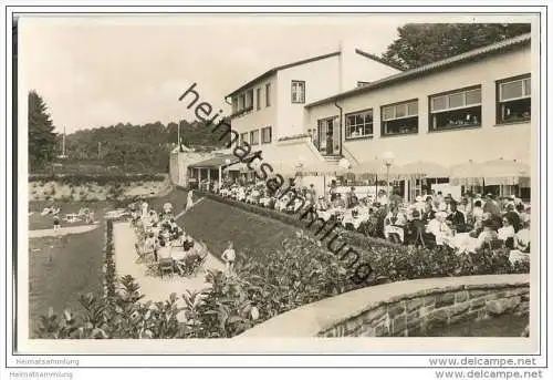 Viersen - Gaststätte Haus Kaiser-Bad - Strandbadanlage - Foto-AK