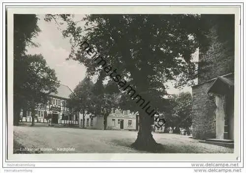 Kürten - Kirchplatz - Gasthaus Otto Berger - Foto-AK