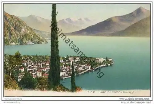 Lago di Como - Menaggio 1909