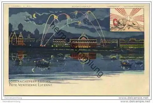 Seenachtfest Luzern 1909