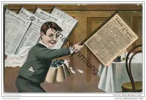 Gotha - Gothaisches Tageblatt - kleines Leporello mit zehn Abbildungen