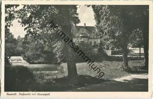 Unewatt - Dorfpartie  - Foto-Ansichtskarte - Verlag Foto-Remmer Langballig - Serie Das schöne Angeln