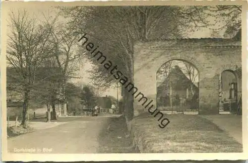 Böel - Dorfstraße - Foto-Ansichtskarte - Verlag Foto-Remmer Langballig - Serie Das schöne Angeln