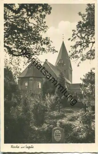 Esgrus - Kirche - Foto-Ansichtskarte - Verlag Foto-Remmer Langballig - Serie Das schöne Angeln