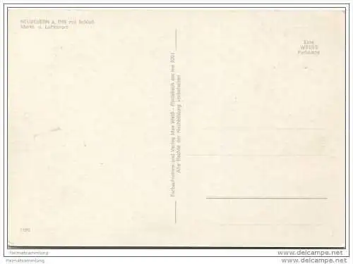 Neubeuern am Inn mit Schloss - Gasthaus Hofwirt - AK Grossformat