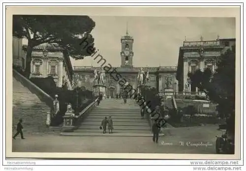 Roma - Il Campidoglio - Foto-AK 20er Jahre