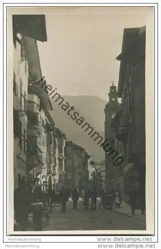 Bolzano - Via dei bottai - Foto-AK 20er Jahre