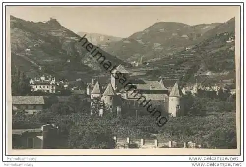 Castello Mareccio - Foto-AK 20er Jahre