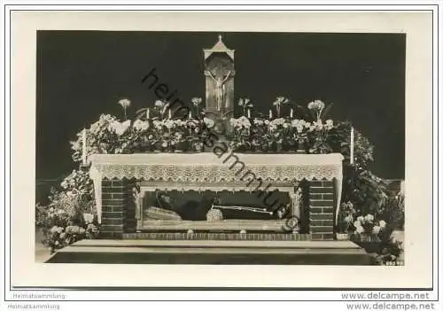 Bruder Konrad - Grabaltar in Altötting - Foto-AK 1940