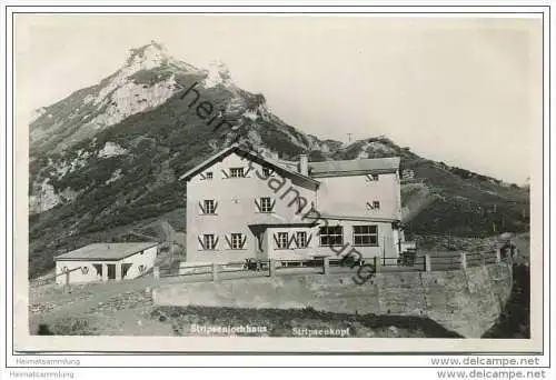 Stripsenjochhaus - Stripsenkopf - Foto-AK 40er Jahre