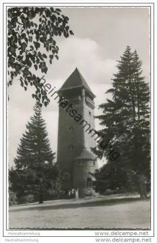 Gauss-Turm auf dem Hohen Hagen bei Dransfeld - Foto-AK
