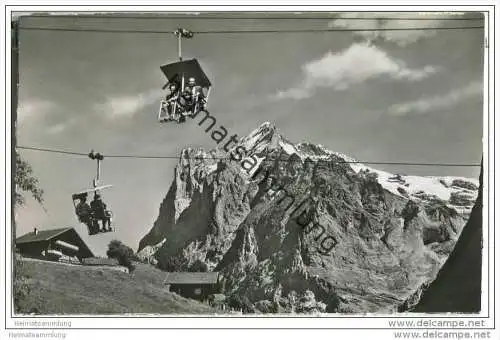 Grindelwald - First-Bahn mit Wetterhorn