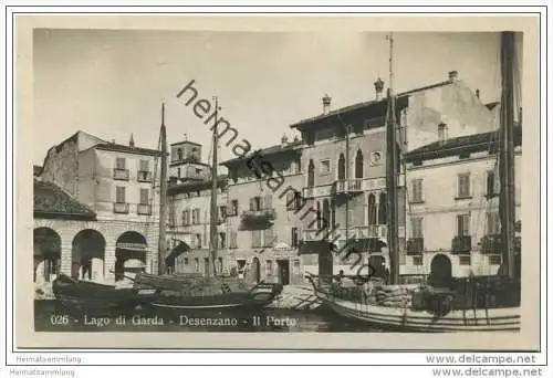 Desenzano - Foto-AK 20er Jahre - Il Porto
