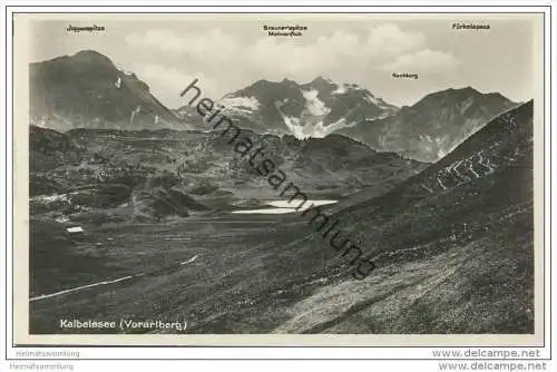 Kalbelesee - Foto-AK 20er Jahre