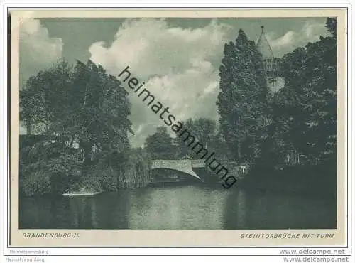 Brandenburg - Steintorbrücke mit Turm