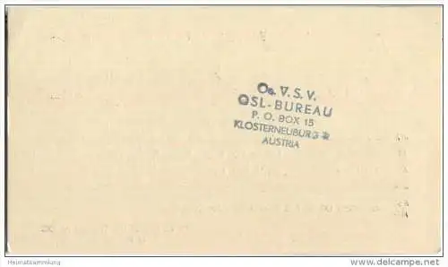 QSL - QTH - Funkkarte - 4X4FN - Israel - Tel-Aviv - 1955
