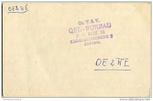QSL - QTH - Funkkarte - 4X4ES - Israel - Haifa - 1960