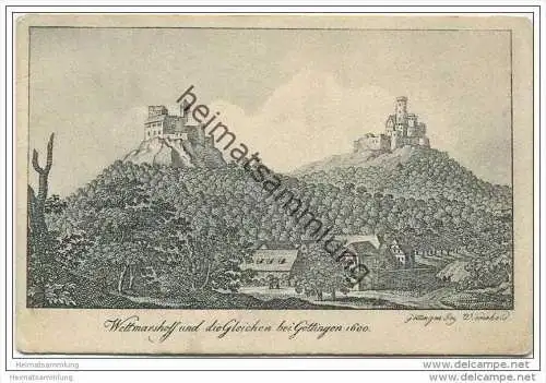 Wettmarshoff und die Gleichen bei Göttingen