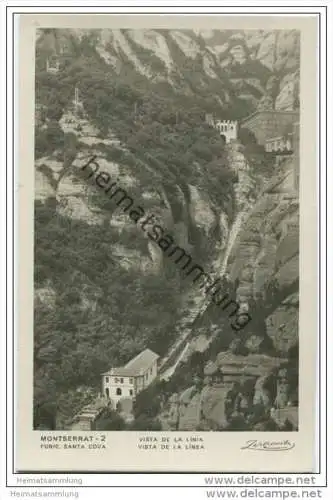 Montserrat - Vista de la Linia - Foto-AK
